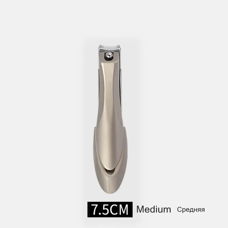 Stainless Steel Nail Clippers Nail Trimmer Pedicure Scissoranti Splash Fingernail Cutter Manicure Tools Bionics Design