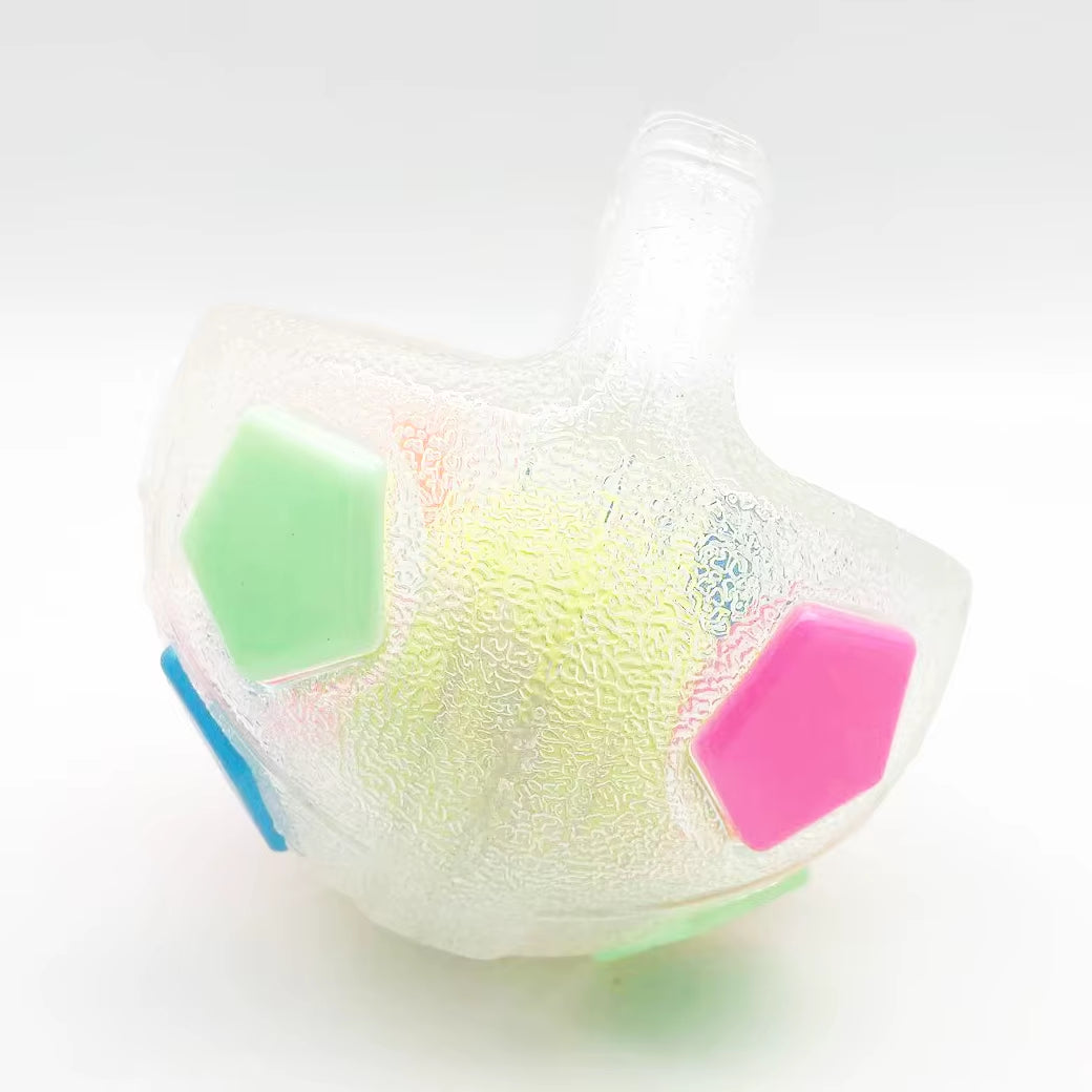 New Football Tennis Ball Shaped Pet Dog Toys, Durable Teething Relief to Accompany Outdoor Training Squeak Toys