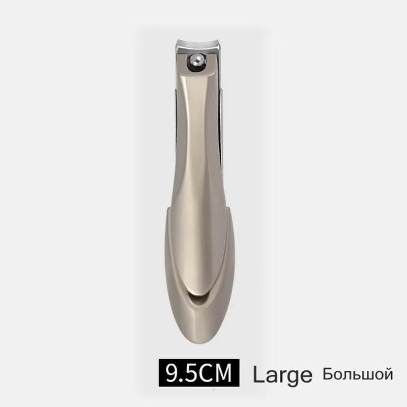 Stainless Steel Nail Clippers Nail Trimmer Pedicure Scissoranti Splash Fingernail Cutter Manicure Tools Bionics Design