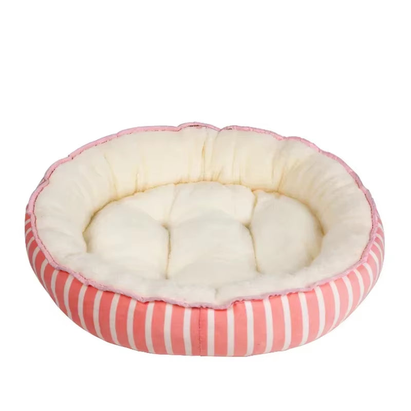 Round Dog Beds Sleeping Mat Soft Warm Kennel Bed Cushion for Small Medium Large Dog House Pad Pet Supplies Cama Para Perro
