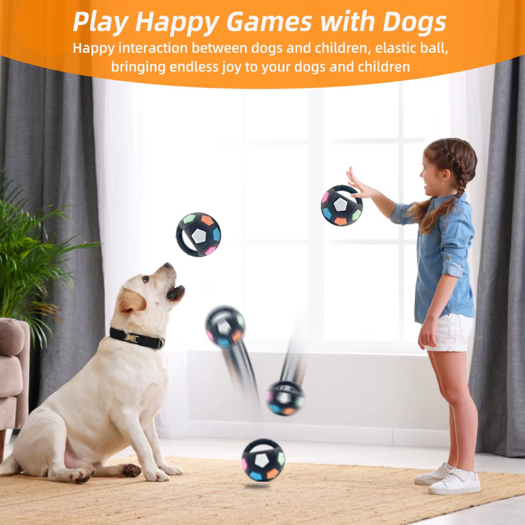 New Football Tennis Ball Shaped Pet Dog Toys, Durable Teething Relief to Accompany Outdoor Training Squeak Toys