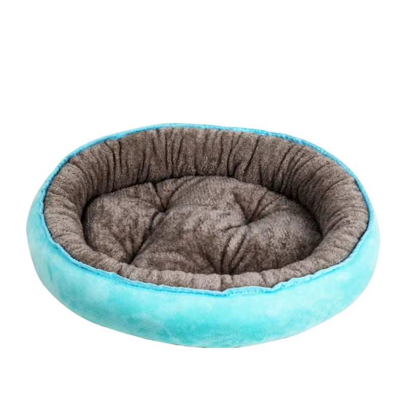 Round Dog Beds Sleeping Mat Soft Warm Kennel Bed Cushion for Small Medium Large Dog House Pad Pet Supplies Cama Para Perro
