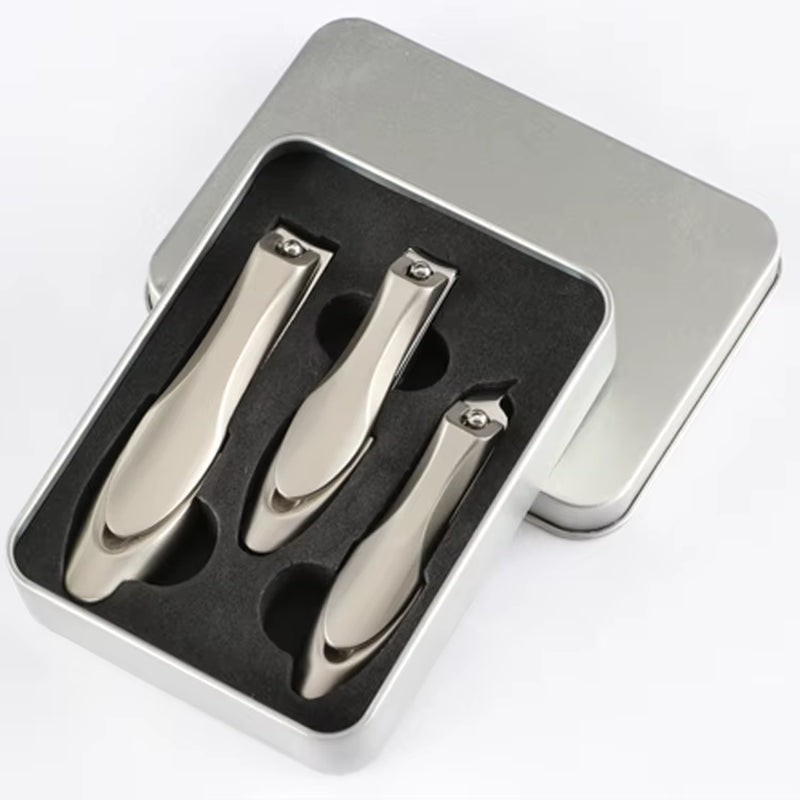 Stainless Steel Nail Clippers Nail Trimmer Pedicure Scissoranti Splash Fingernail Cutter Manicure Tools Bionics Design